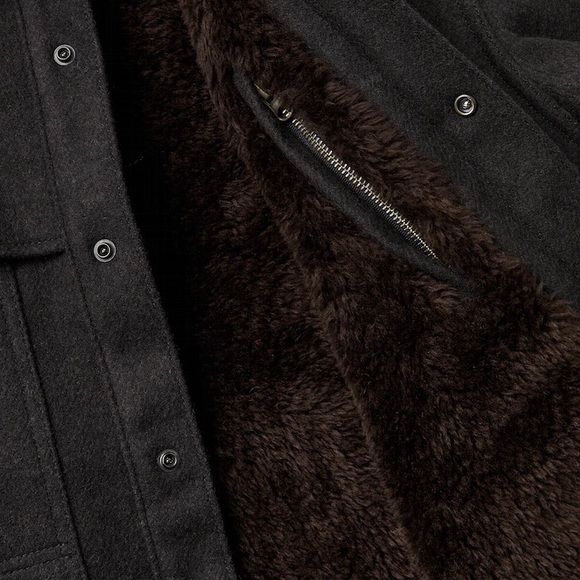 Filson Mackinaw Wool Lined Cape Coat - Picture 2 of 16